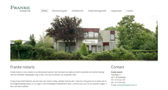 Desktop Screenshot of frankenotaris.nl